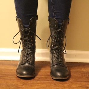 Steve Madden Women’s Combat Boots